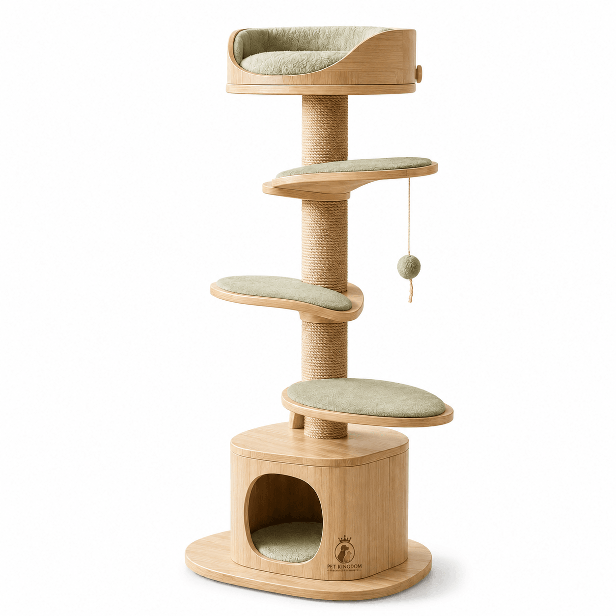 Oasis Step Tower Slim Multi-Level Cat Tree