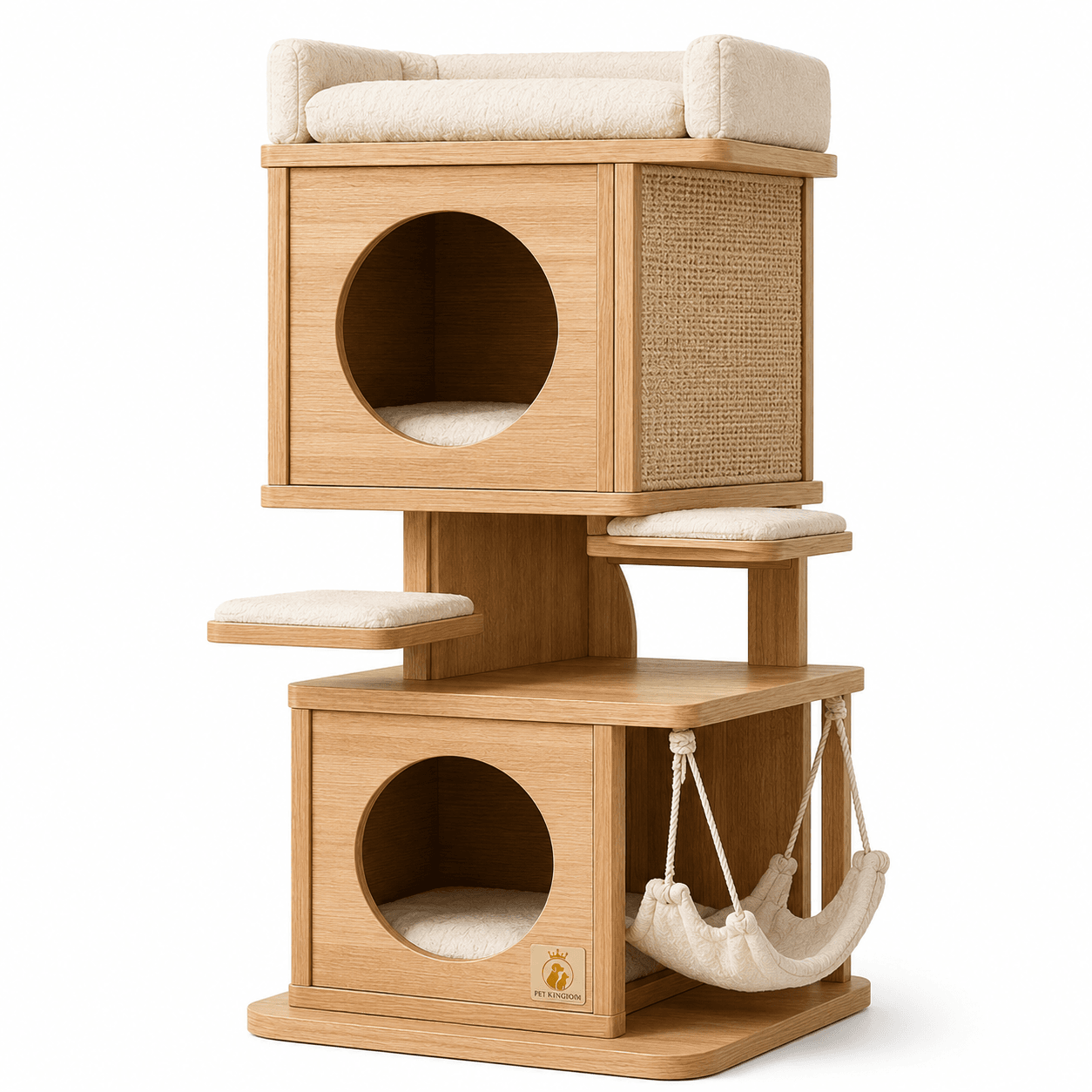 Modular Cube Climber Double Condo Cat House