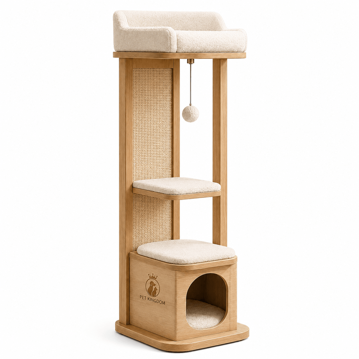 Window Lounge Tall Space-Saving Cat Tower