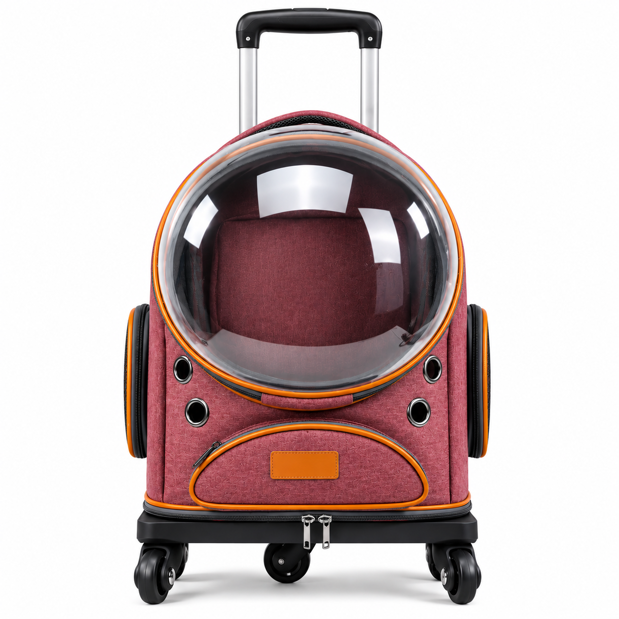 4-in-1 Pet Trolley Carrier Backpack for Cats & Small Dogs