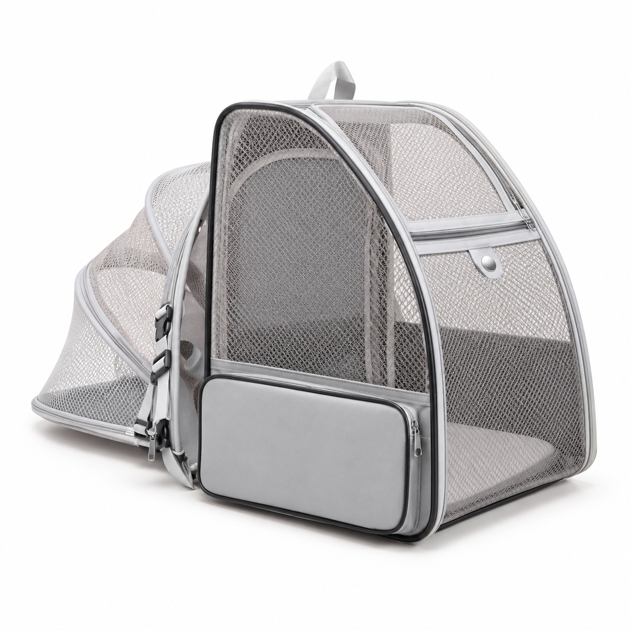 Expandable Mesh Pet Carrier Backpack