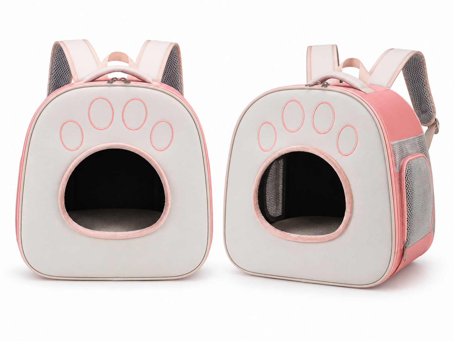 Cozy Paw Breathable Pet Carrier Backpack for Cats and Small Pets
